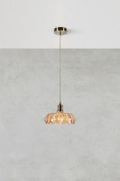 Kurage Glaslampa Taklampa Markslöjd Bärnsten-Mässing