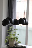 Markslöjd Taklampa med Flera Bubblor Cupolo Svart/Sand