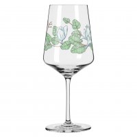 vinglas med Blommor Sommertau Hugo NO: 23