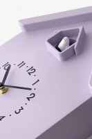 Twitter Väggklocka/Gökur 21,5x41,5 cm Lavendel