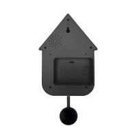 Twitter Väggklocka/Gökur 21,5x41,5 cm Svart