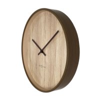 Oslo Väggklocka 30 cm Brun/Natur