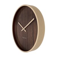 Oslo Väggklocka 30 cm Brun