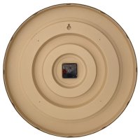 Oslo Väggklocka Large 50 cm Brun/Natur