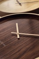 Oslo Väggklocka Large 50 cm Brun