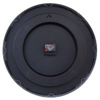 Väggklocka Marmor Duo 48 cm Guld/Svart