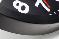 Station Numbers Väggklocka 35 cm Svart/Svart