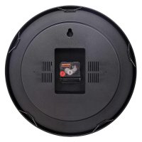 Station Numbers Väggklocka 35 cm Svart/Svart