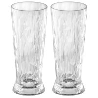 Ölglas Club No. 10 Superglas plastglas 30 cl - 2-pack - Koziol | Online hos Northmans.se