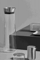 Stilren Karaff i Klarglas och Rostfritt stål - Acqua Blomus