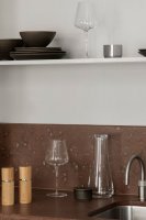 Kumi Skål med Lock Ø8,5 cm Espresso