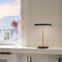 UMAGE Asteria Move Bordslampa Svart - Bärbar | Online hos Northmans.se