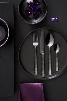 Svart Hamrat Bestick Felicity Rostfritt Stål 18/0 - Amefa | Köp hos Northmans.se