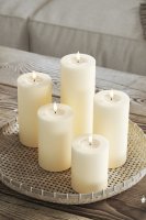 LED-Ljus Krämvit DeluxeHomeart - Styrs av Fjärrkontroll