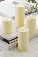 LED Blockljus Cream 5x20 cm