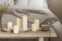 LED-Ljus Krämvit DeluxeHomeart - Styrs av Fjärrkontroll