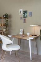 Dimbar Vit Bordslampa Asteria Table LED Pearl White - Umage | Online hos Northmans.se