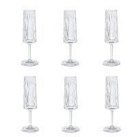 Champagneglas Koziol CLUB No.5 - Plastglas/Superglas - 6-pack | Online hos Northmans.se