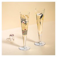 Ritzenhoff Champagneglas med Mönster Goldnacht | Online hos Northmans.se
