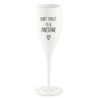 Champagenglas okrossbart Cheers no 1 - Don't forget to be awesome - Koziol - Northmans.se