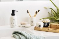 Mumin Vita Badrumsdetaljer - Dsignhouse x Moomin