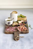 Mumin Vit Mugg Lilla My och Skål med Stinky - Dsignhouse x Moomin