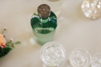 Grön Glasflaska med Skruvlock | Paveau hos Northmans.se