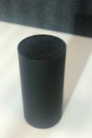 Svart Knivblock med Strån