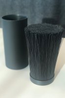 Knivblock med Strån Svart