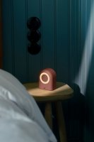 Trådlös Väcklarklocka med Wake-Up-Light och Sömnljud - Kreafunk Ivy terracotta