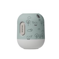 Högtalare Trådlös/LED-Lampa Glowie Kids Grön Dusty Green - Kreafunk Kids