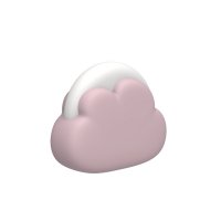 Portabel LED-Lampa Cloudy Kids Rosa
