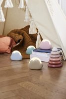Portabel LED-Lampa Cloudy Kids Rosa