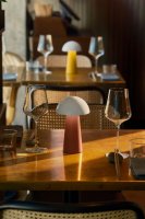 Bärbar LED-lampa Terracotta - Dimbar - Timer - Bello Kreafunk