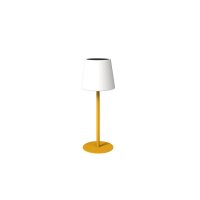 Portabel LED-Lampa Arc Solcell Mango Burst Gul - Kreafunk