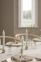 LED Kronljus 2,2x15 cm Sage Green 2-pack