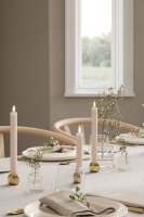 LED Kronljus 2,2x15 cm Rosa 2-pack