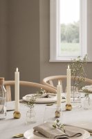 LED Kronljus 2,2x24 cm Cream 2-pack