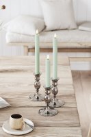 LED Kronljus 2,2x24 cm Sage Green 2-pack