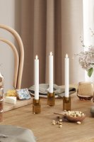 LED Kronljus 2,2x24 cm Vit 2-pack