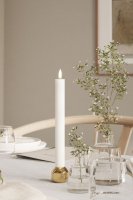 LED Kronljus 2,2x24 cm Vit 2-pack