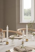 LED Kronljus 2,2x24 cm Vit 2-pack