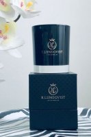 Doftljus med Söt Doft av Nyplockade Hallon och Blåbär och Vanilj | K. Lundqvist Black Cashmere