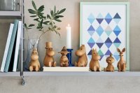 Muminfamiljen - Träfigurer - Dsignhouse x Moomin