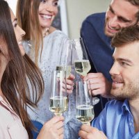 Vackert champagneglas - PUCCINI Leonardo | Online hos Northmans.se