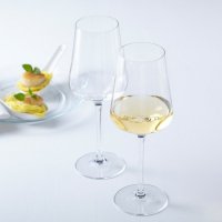 LEONARDO PUCCINI - Vackert vitvinsglas i kristallglas (Teqtonglas) | Online hos Northmans.se
