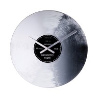 Väggklocka Silver Record från NeXtime | Northmans.se