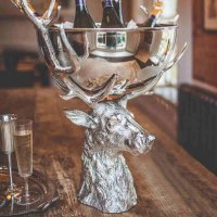 Champagnebad på Hjorthuvud Huntsman Stag Stor - Culinary Conceots | Onlin hos Northmans.se