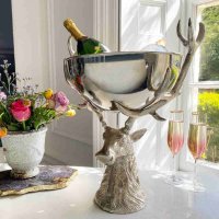 Champagneskål på Hjorthuvud Huntsman Stag Liten - Culinary Concepts | Online hos Northmans.se