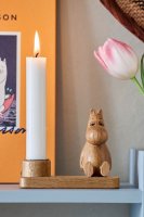Ljusstake av Mumin i Ek 7 cm - Dsignhouse x Moomin
